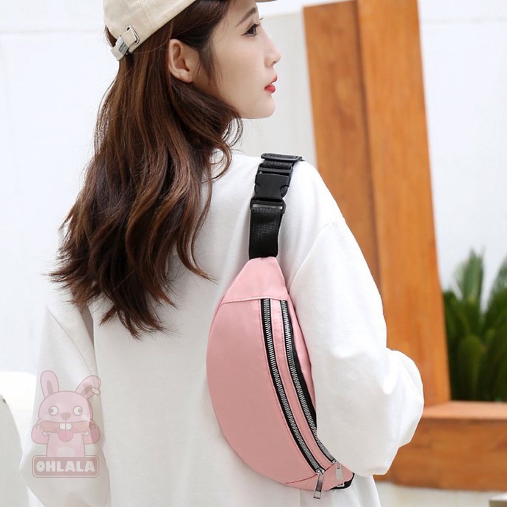 READY STOCKOLL Men chest bag Men waist Bag Unisex Shoulder bag lelaki wanita men bag