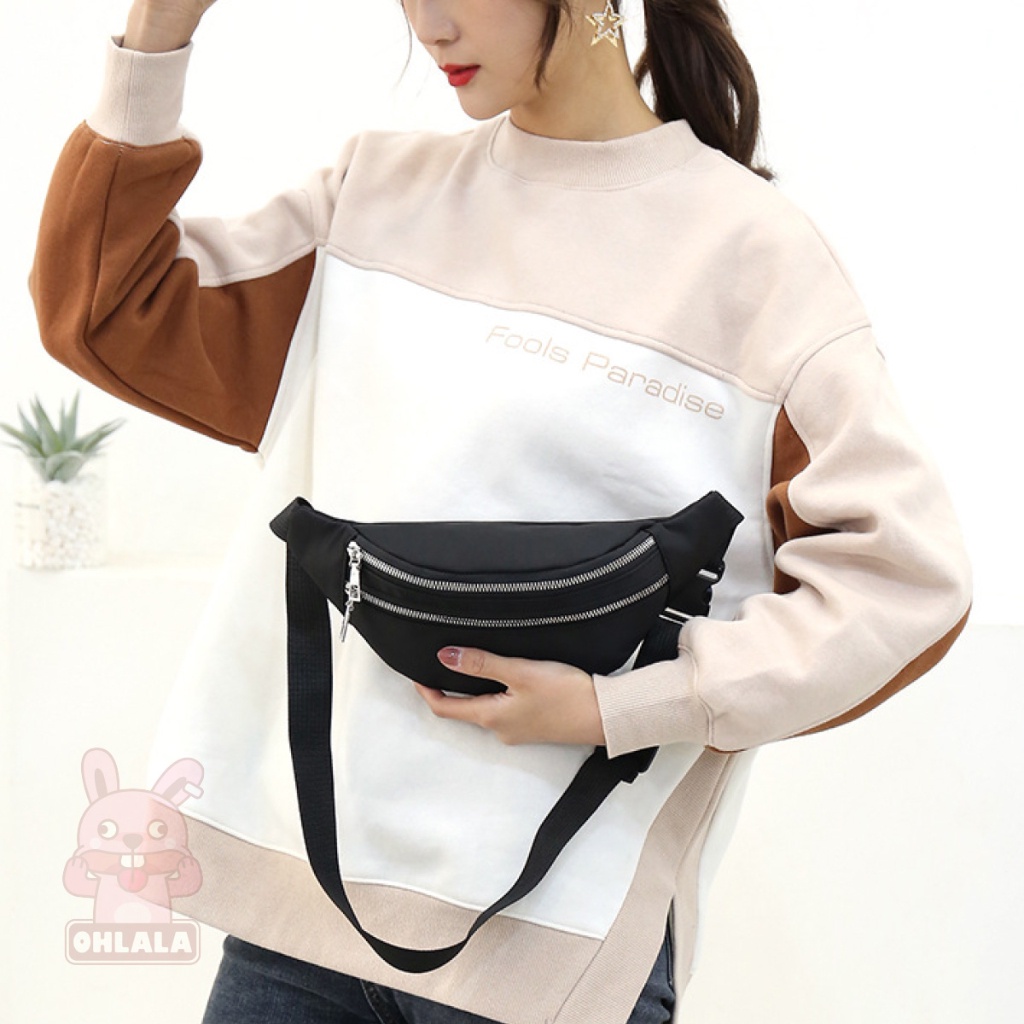 READY STOCKOLL Men chest bag Men waist Bag Unisex Shoulder bag lelaki wanita men bag