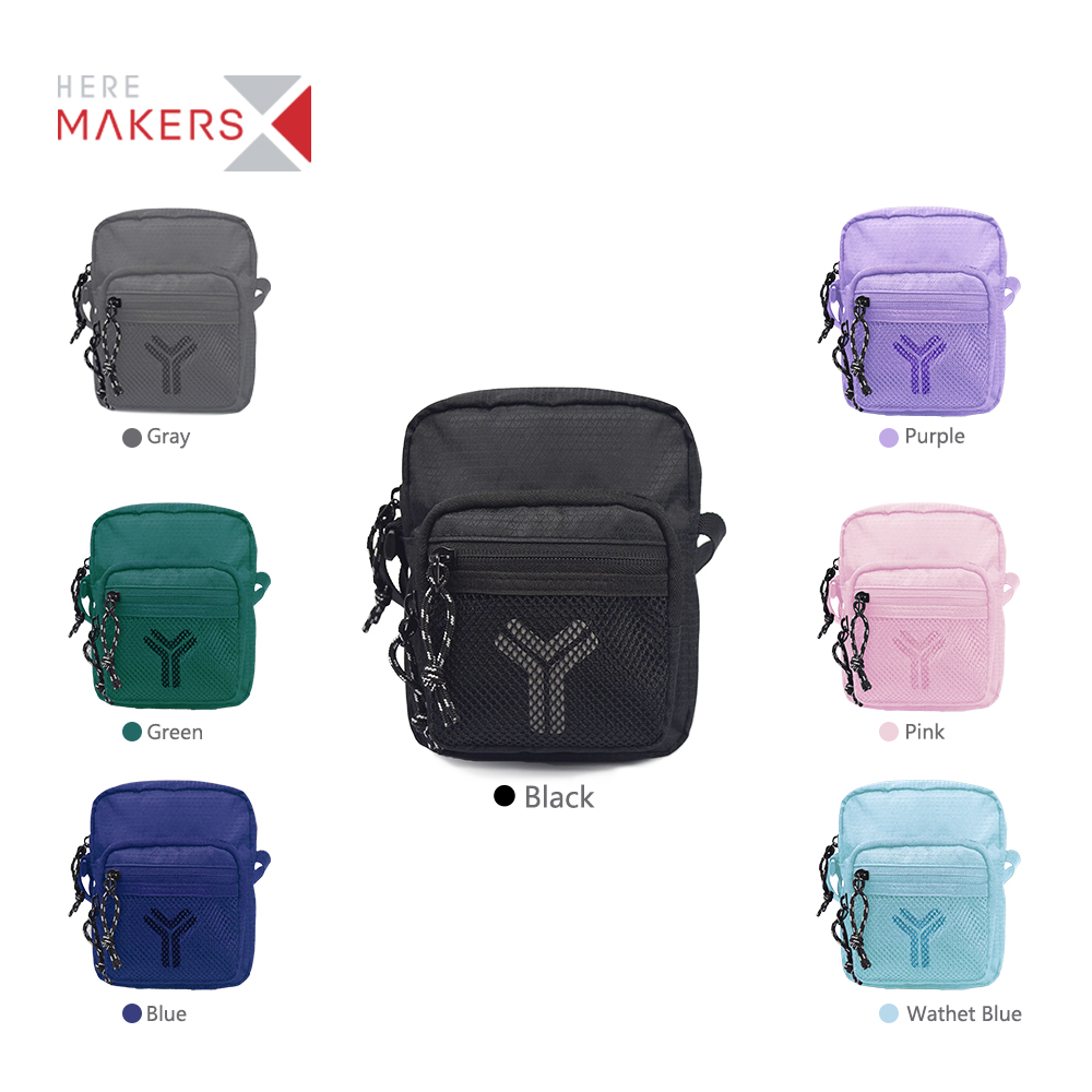 Custom Logo Polyester Mens Messenger Bag Crossbody