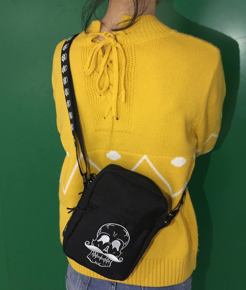 Fashion nylon messenger felt cross sling small cus