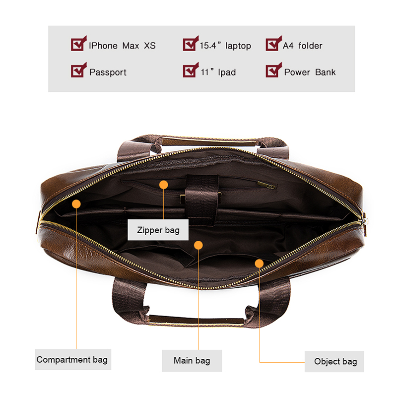 Design Business Laptop waterproof computer Handbag
