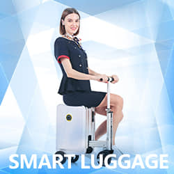Airwheel SE3S smart mobility scooter travel suitcase carry on scooter ride on luggage set 20inch boa