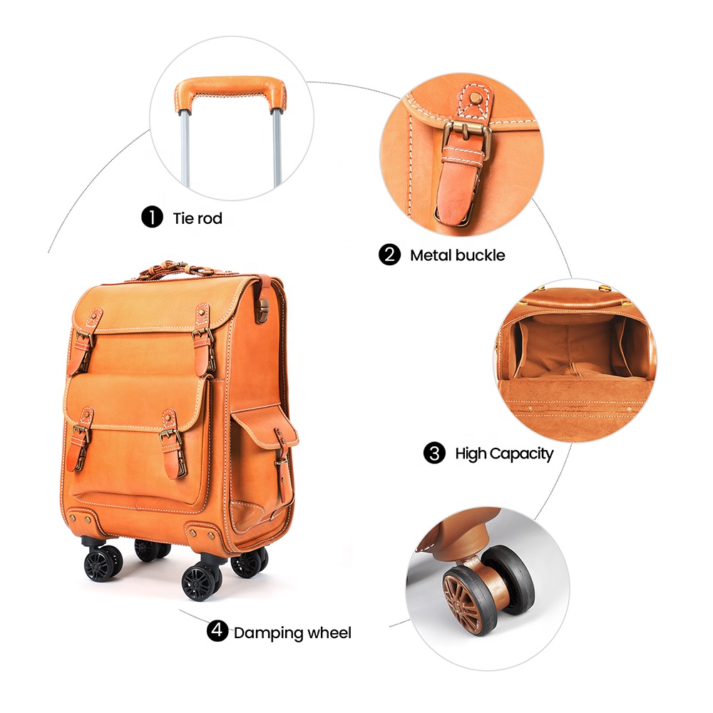 FSM171 Multifunction Trolley Cosmetic Case Rolling Luggage Travelling Bags Luggage Trolley Cases Tra