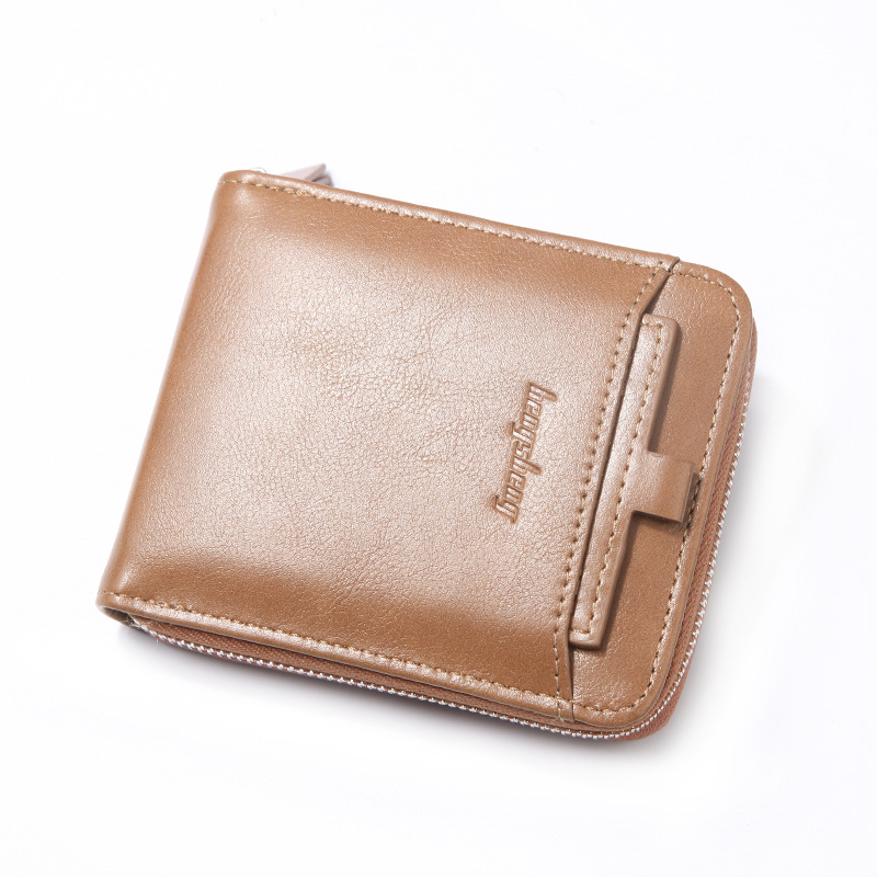 2022 zipper wallet men retro small purses coins an