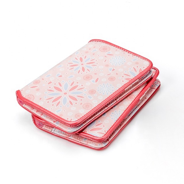 New High Capacity Multifunction RFID Leather Trave