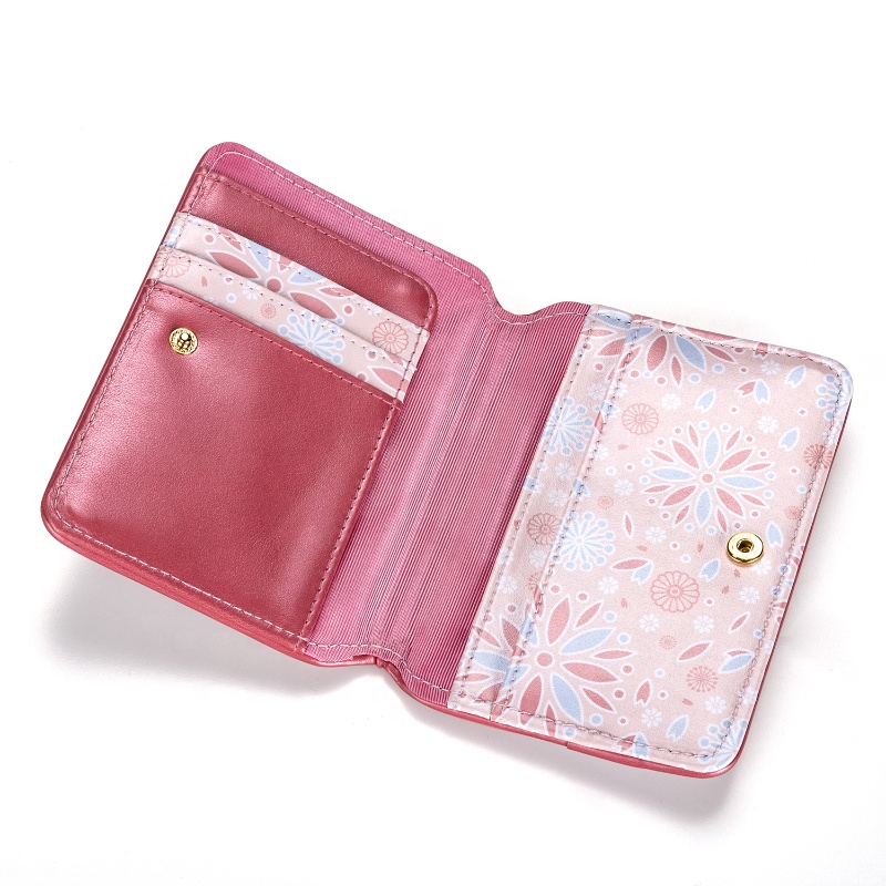 New High Capacity Multifunction RFID Leather Trave
