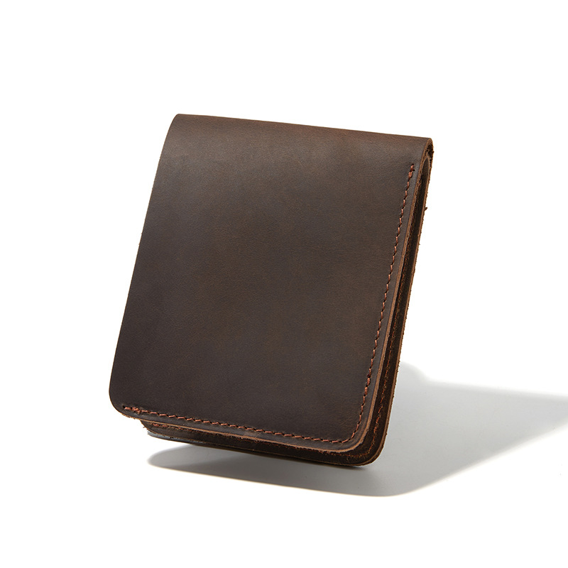 slim multi-card custom card bag retro head layer G