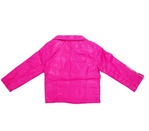 Street Wear Jacket Fashion Style Girl PU Jacket Ch