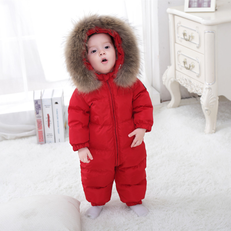 Baby One Pieces Bodysuit Autumn Winter Baby Boys Girls Rompers & Jumpsuits Costume Baby Girl Down Co
