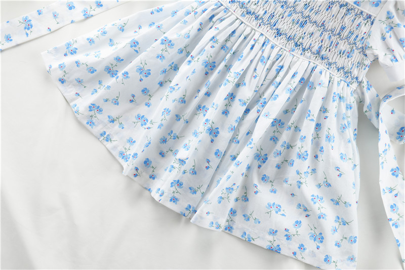 smocked girls summer dresses flower floral baby fr