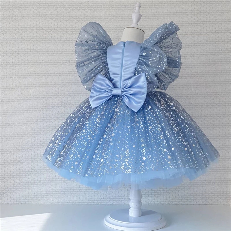 New 2022 Spring Princess Ruffle Sleeve Dress For G