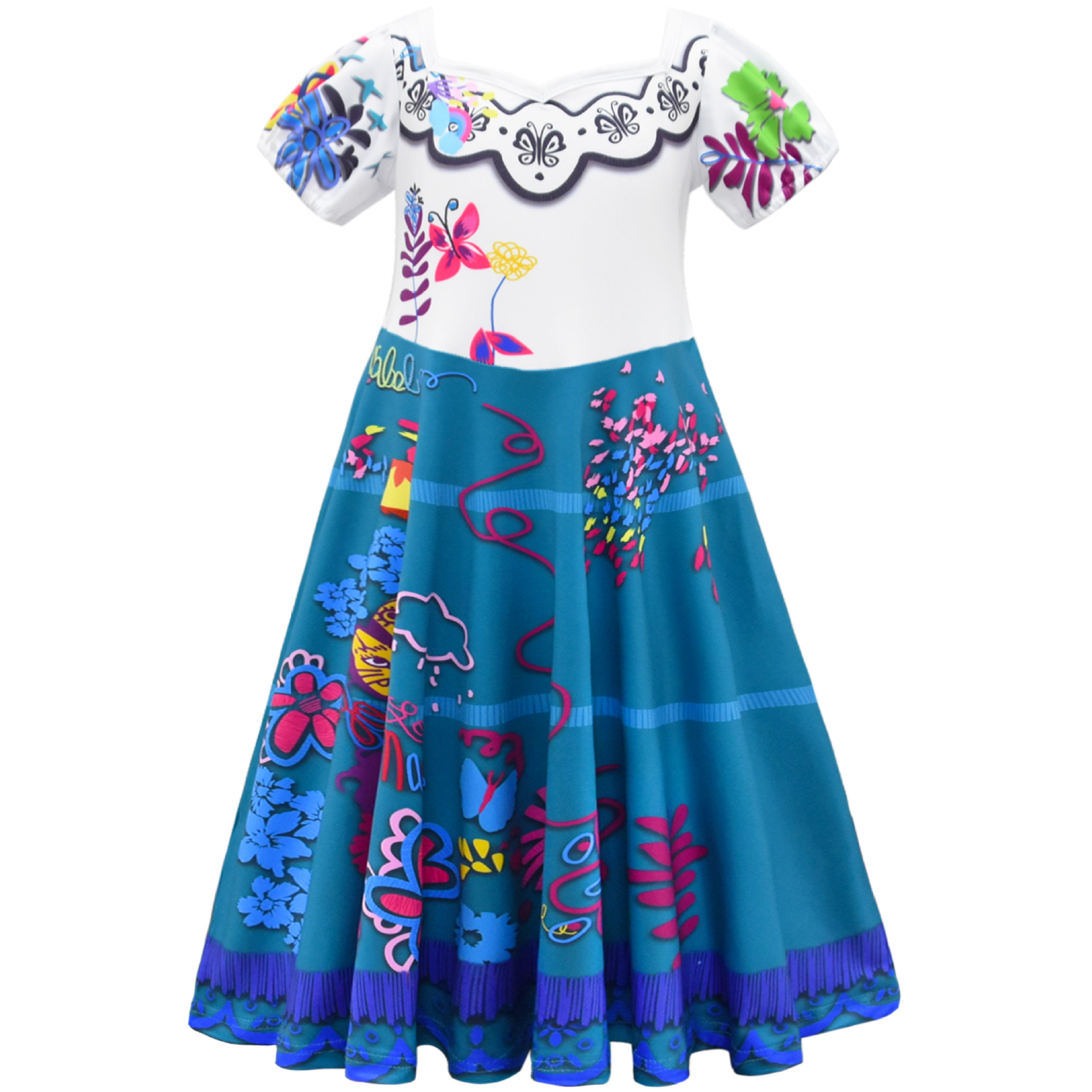 RTS Encanto twirl dress inspired girls dresses che