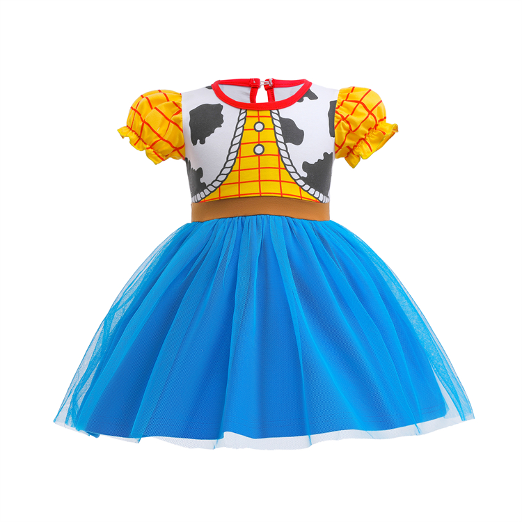2022 New Design China Girl Dress Princess Kids Des