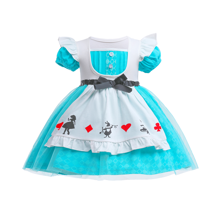 2022 New Design China Girl Dress Princess Kids Des