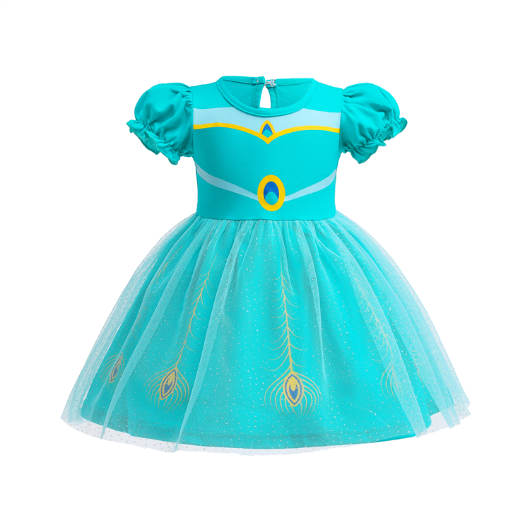 2022 New Design China Girl Dress Princess Kids Des