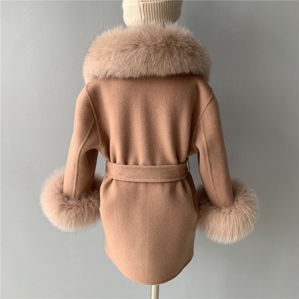 2021 Hot Sale Warm Custom With Real Fox Fur Winter