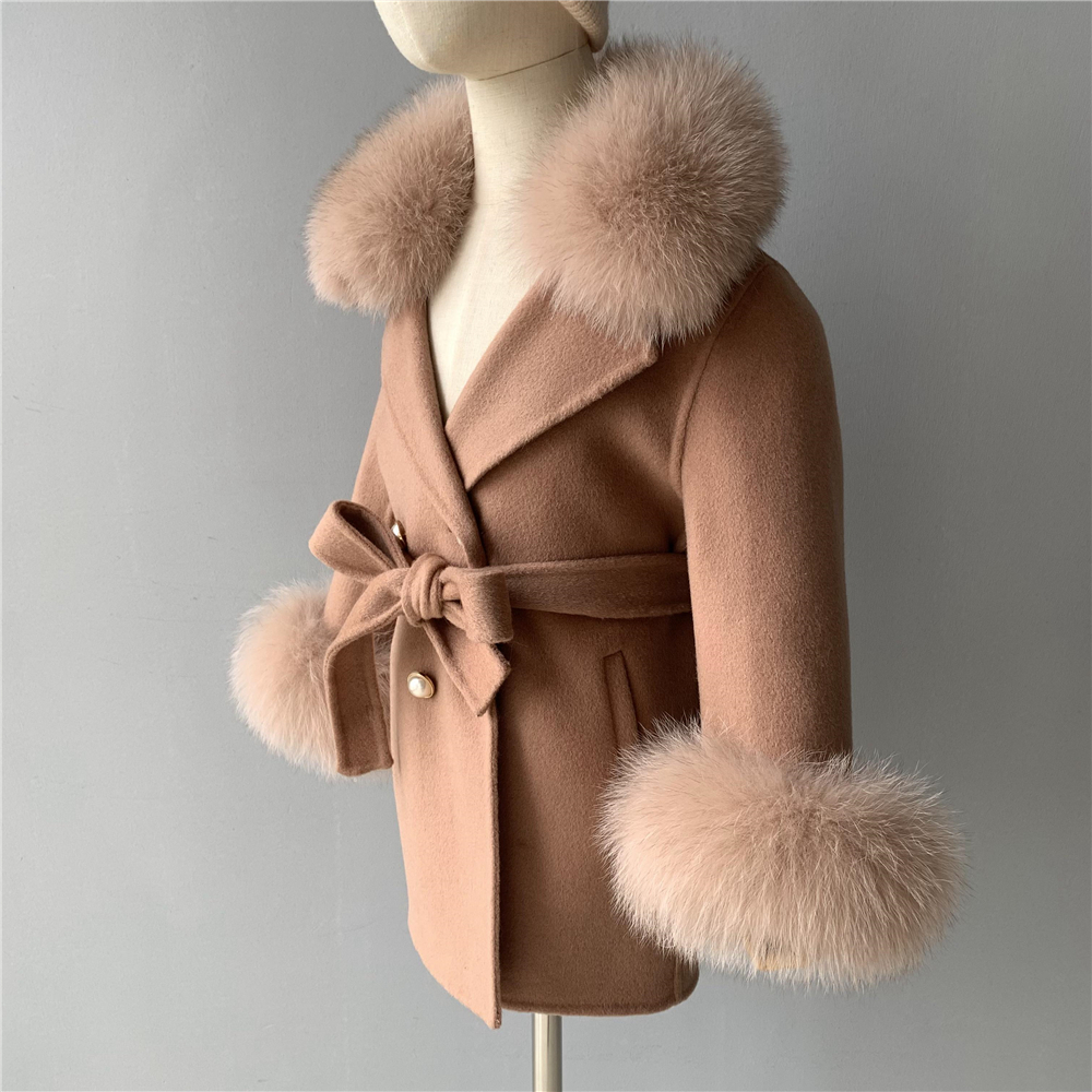 2021 Hot Sale Warm Custom With Real Fox Fur Winter