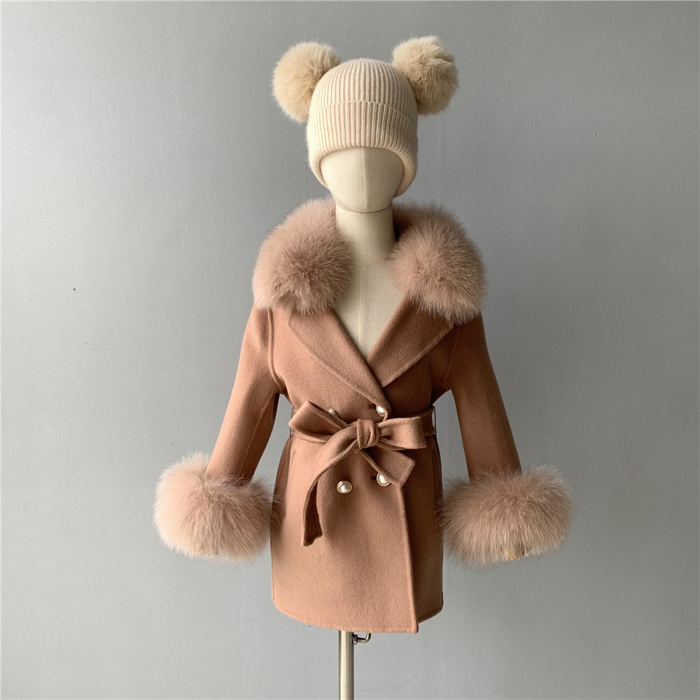 2021 Hot Sale Warm Custom With Real Fox Fur Winter