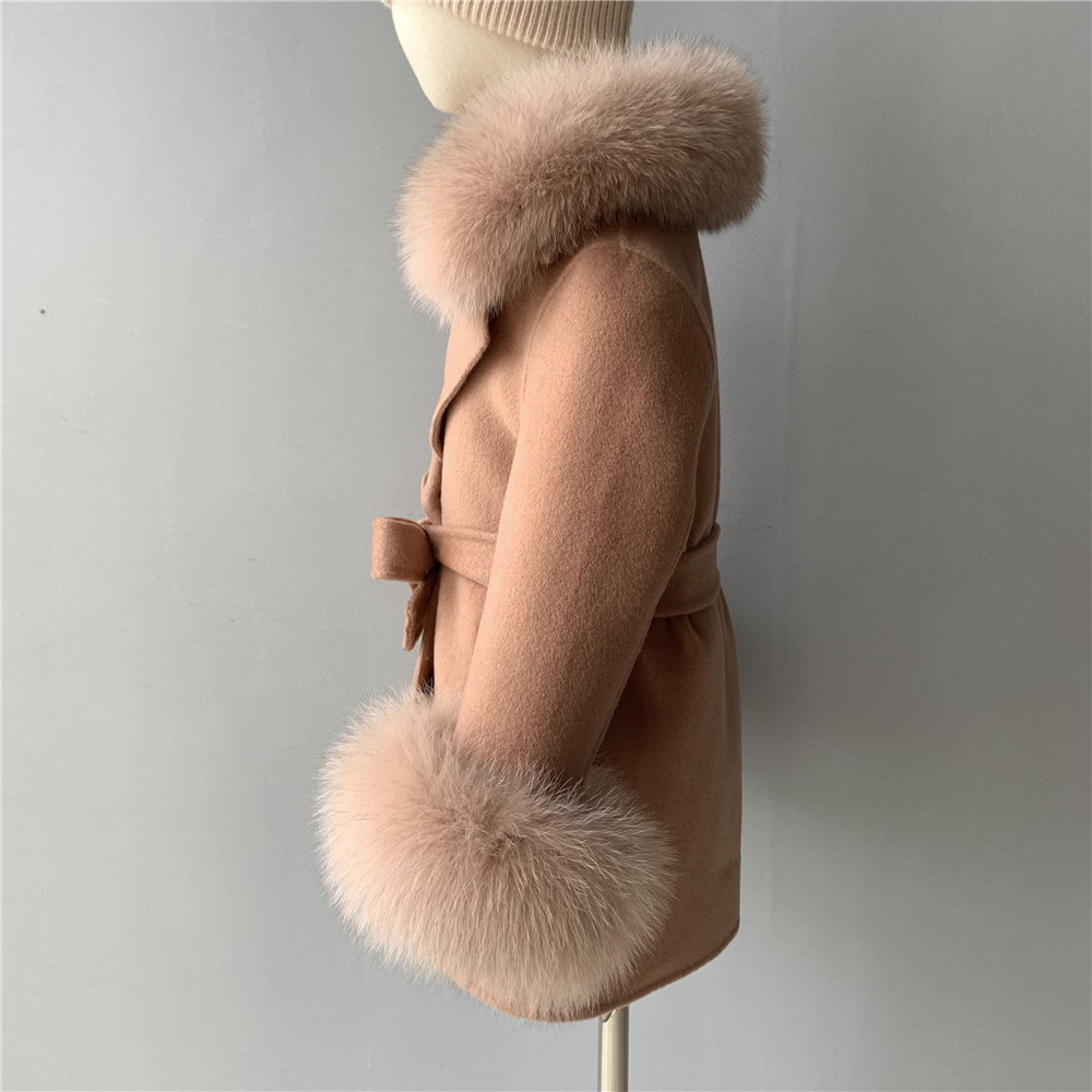 2021 Hot Sale Warm Custom With Real Fox Fur Winter