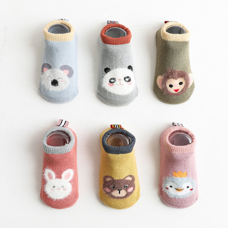 Thickened Terry baby socks baby warm Non Slip Sock