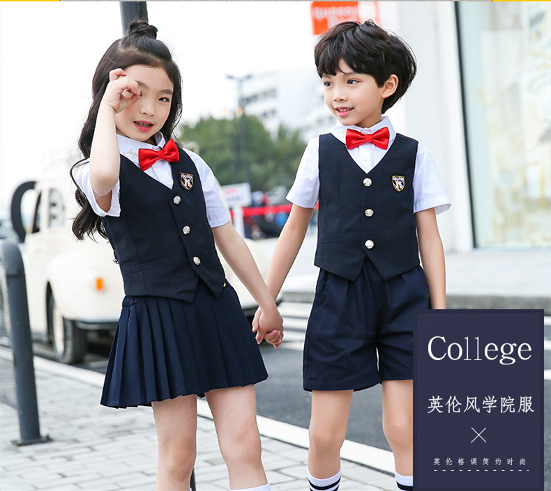 Children kindergarten kids school uniforms for boy