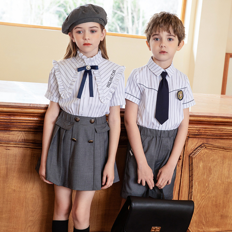 2022 summer Fashion Primary School uniforms sports