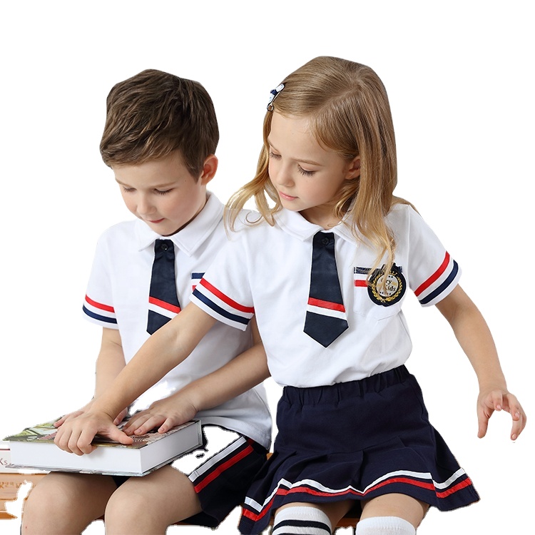 OEM/ODM Wholesale Children Boys Shirt Girls Skirt 