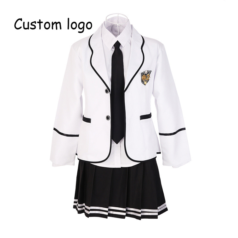 2021new Children Unisex School Uniforms Logo can b