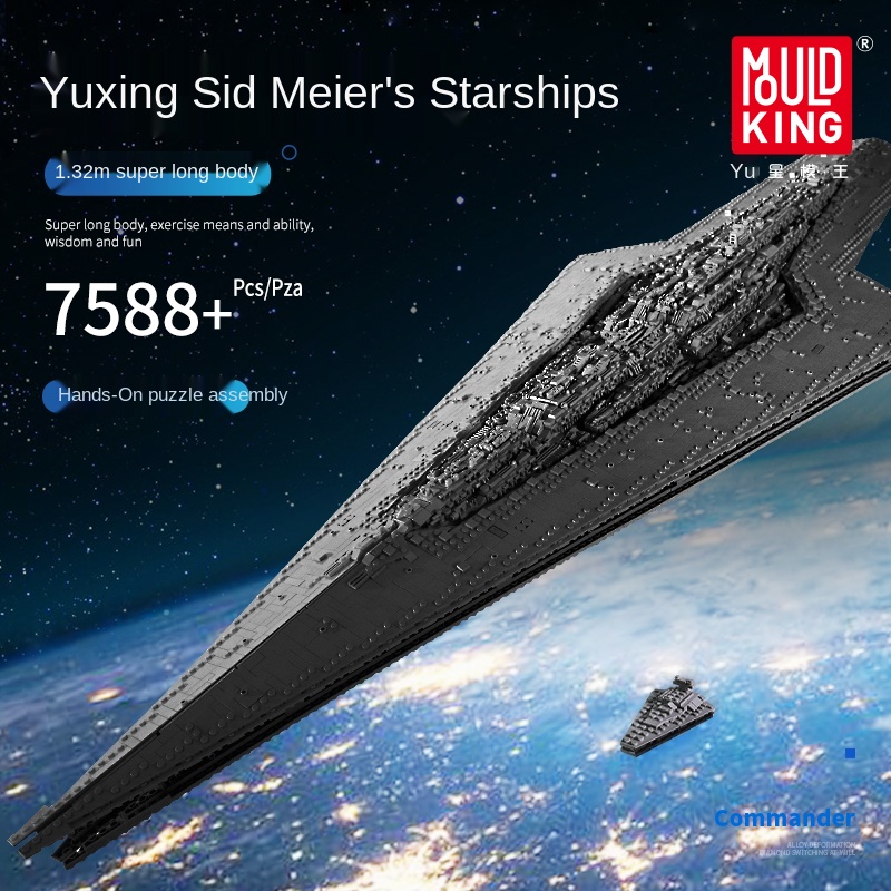 Best seller Mould King 13134 Executor Star Dreadno