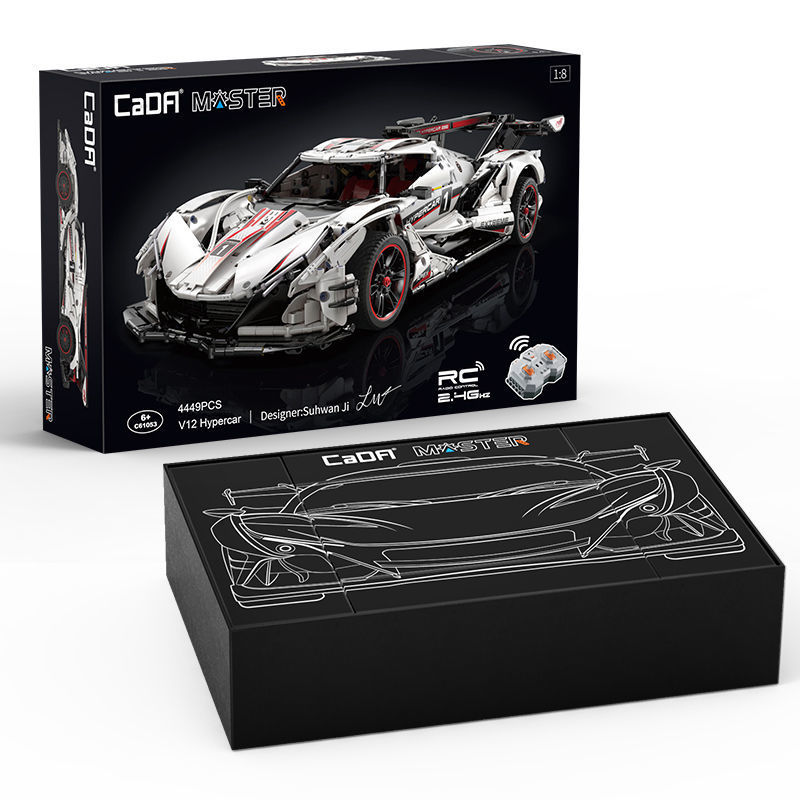 Cada 4449pcs C61053 RC Super Racing Car Bricks MOC