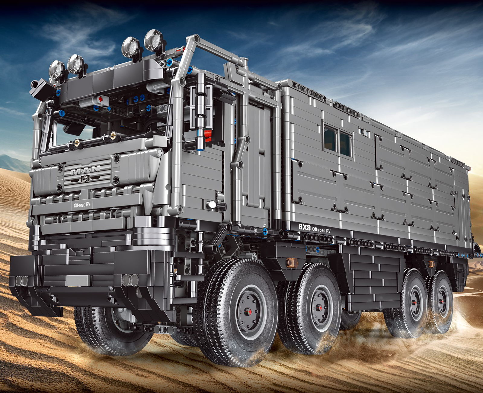 NEW ARRIVAL T4009 RV-OFF ROAD Building Block Sets 