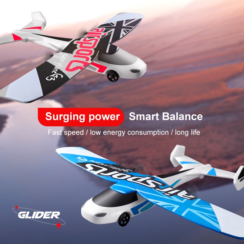 RC Plane 3-CH RC Airplane Ready to Fly Remote Control Plane Easy Control for Beginners with Xpilot S
