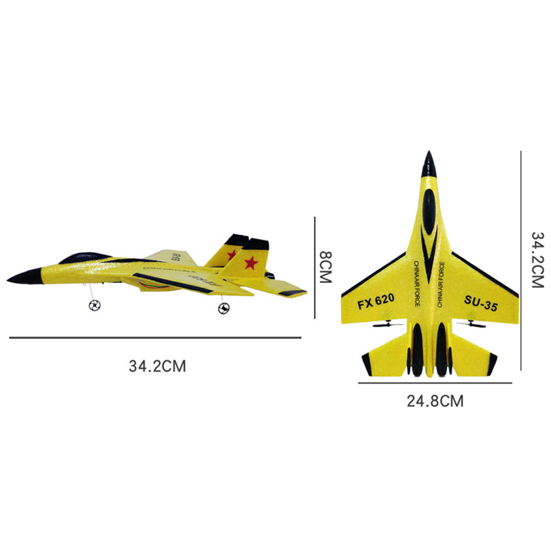 Flytec SU35 Airplane with LED Night Light EPP Foam