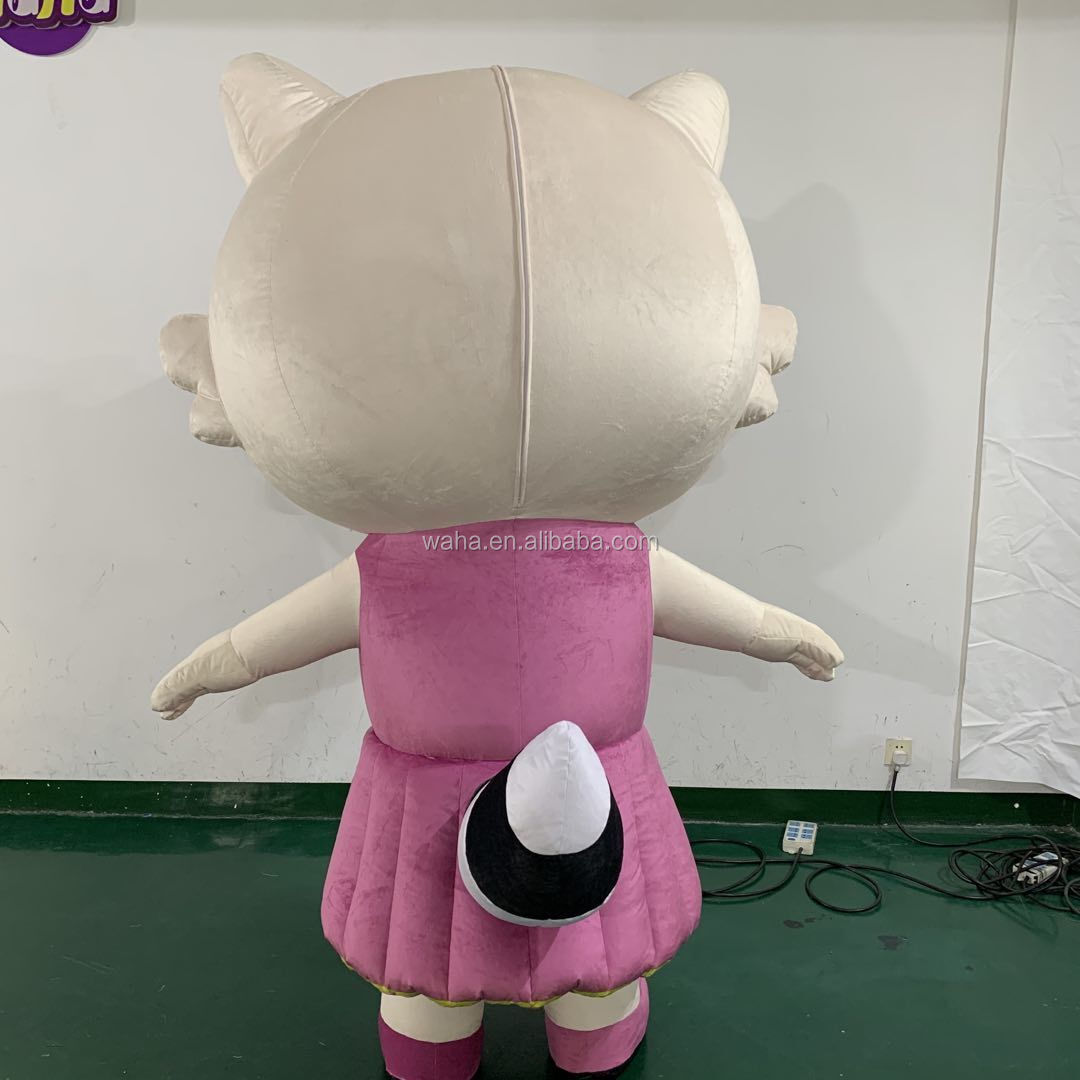 WAHA Enjoyment CE inflatable raccoon cartoon costume for event cute raccoon Cosplay Fancy Dress