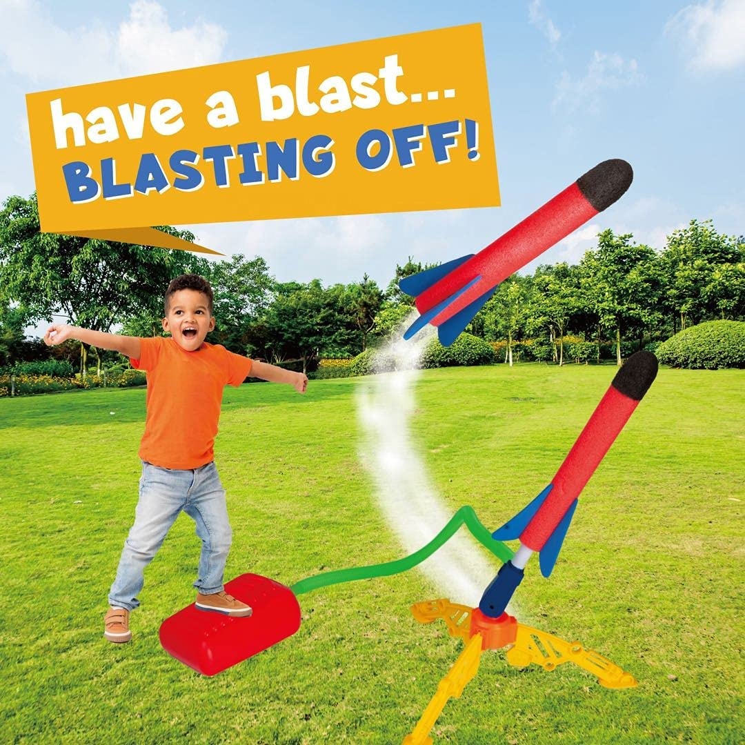 Hot Selling EVA Foam Rocket Launcher For Kids Rock