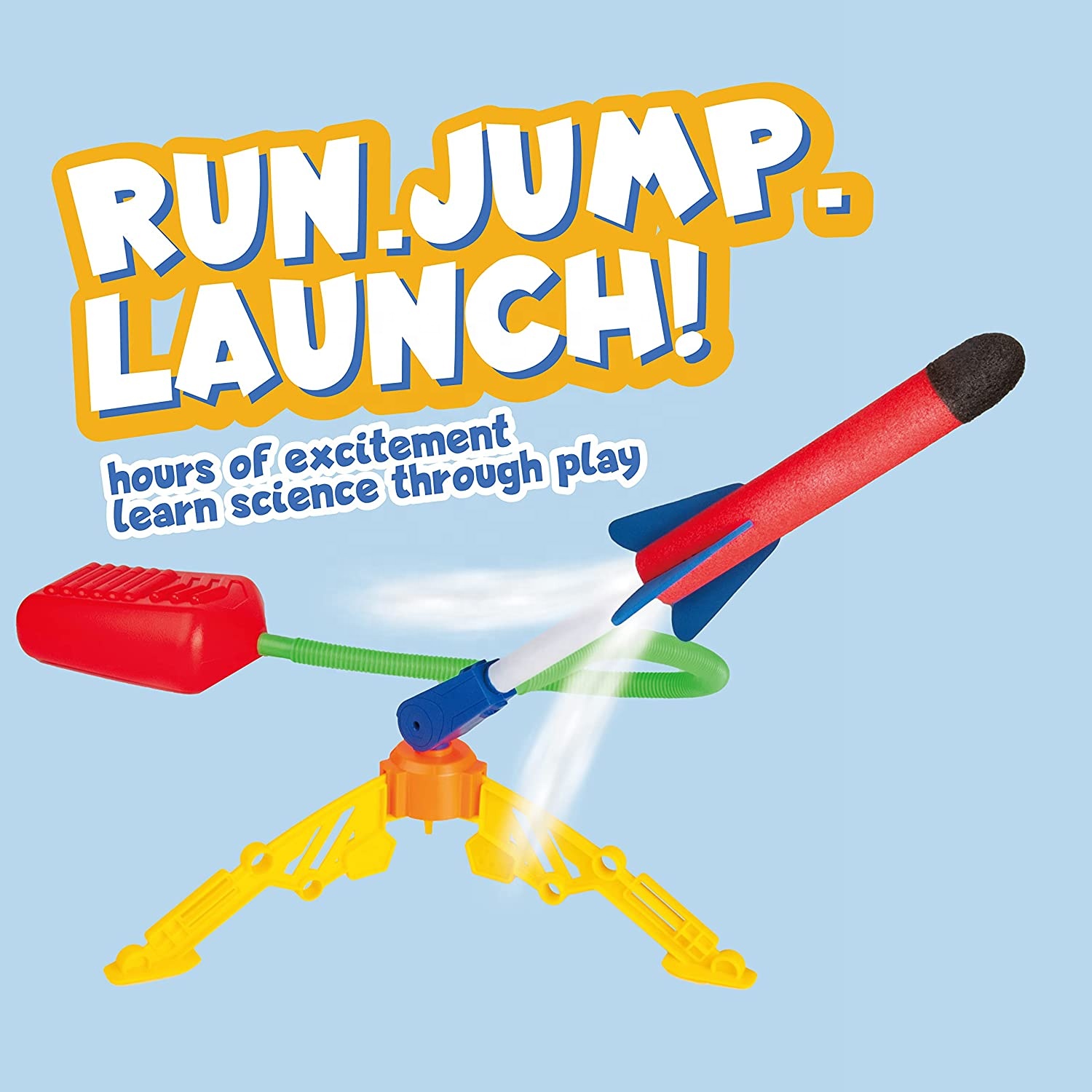 Hot Selling EVA Foam Rocket Launcher For Kids Rock