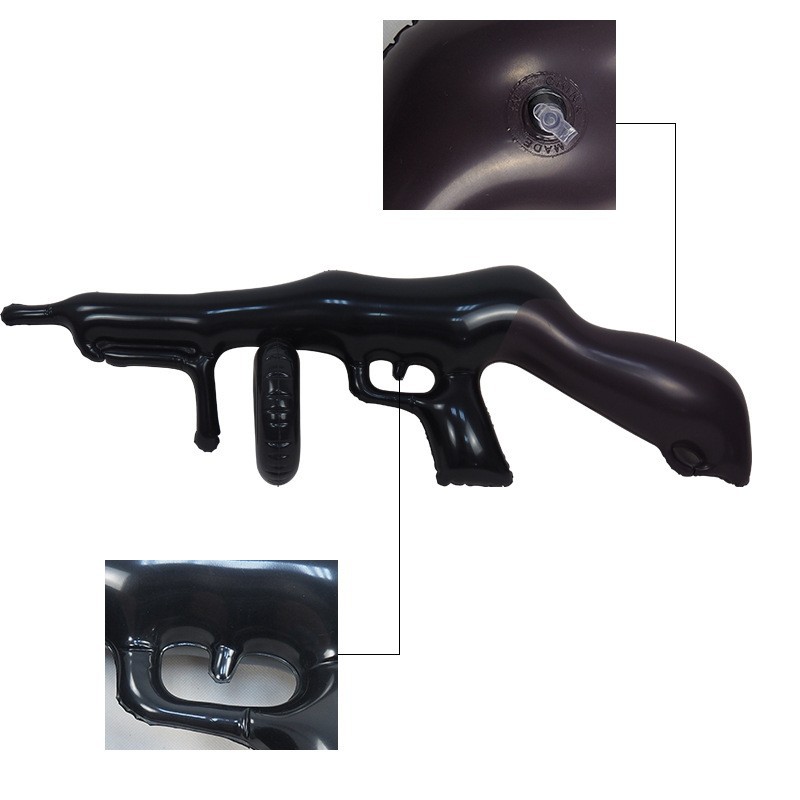 2022 new design PVC inflatable children's toy gun 