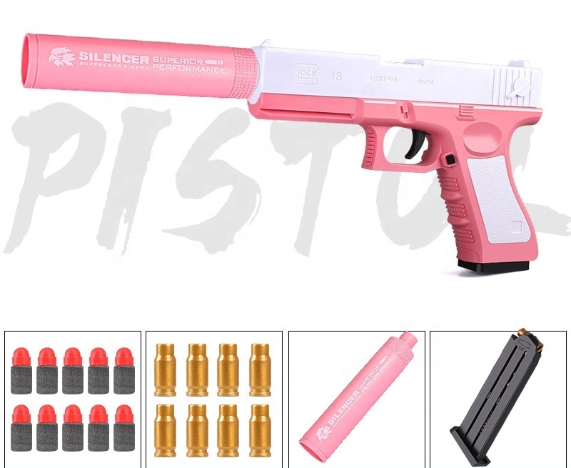 High quality plastic soft bullet gun toys Pistol S