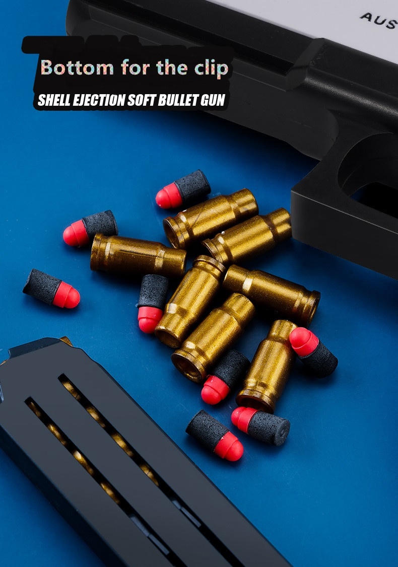 High quality plastic soft bullet gun toys Pistol S