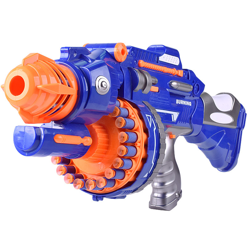 Blaster Gatling Toy Gun for Kids Electric Motorize