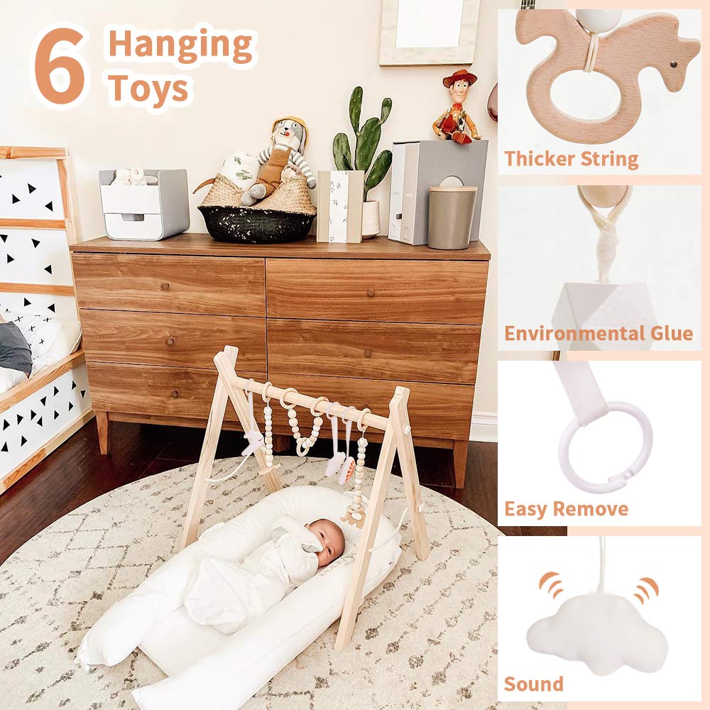 TOP Foldable Baby Gym Baby Teething Play Fitness P
