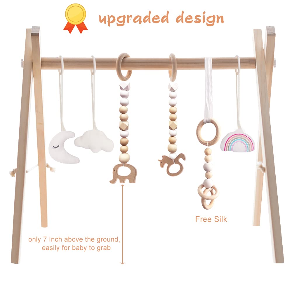 TOP Foldable Baby Gym Baby Teething Play Fitness P