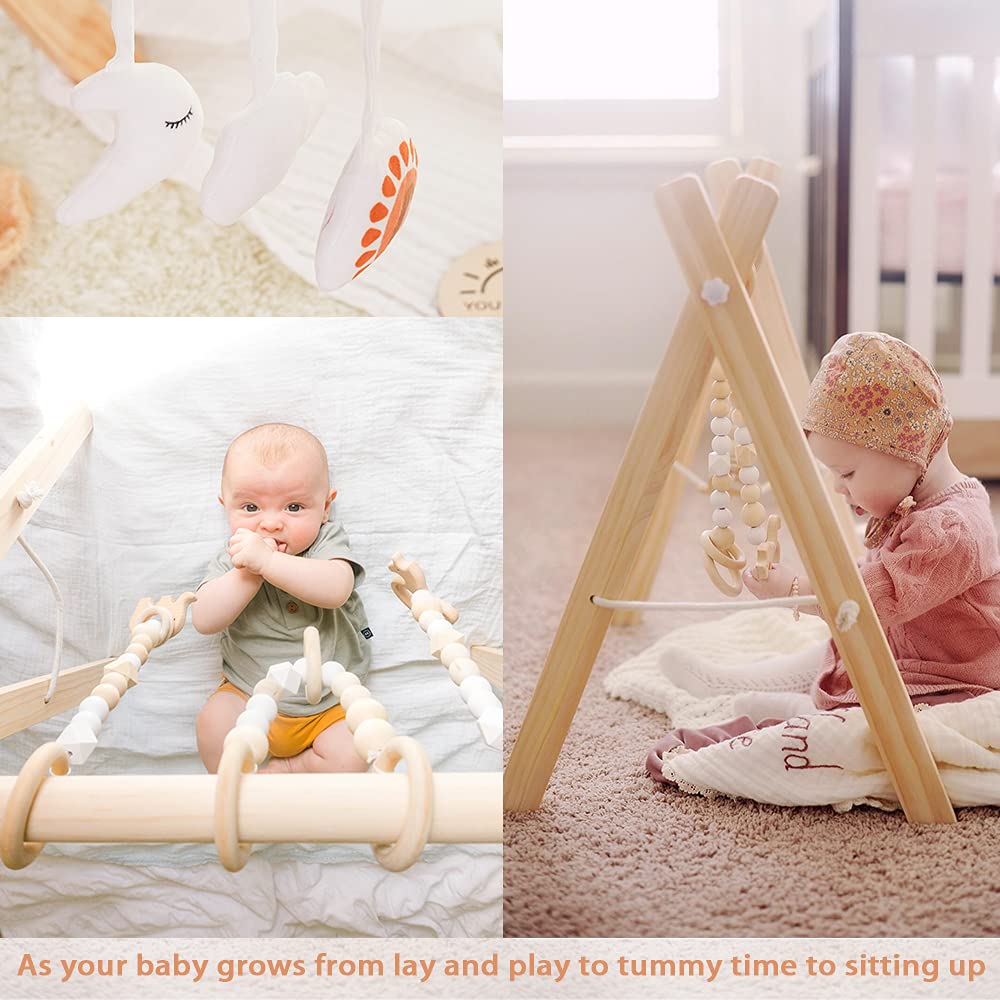 TOP Foldable Baby Gym Baby Teething Play Fitness P