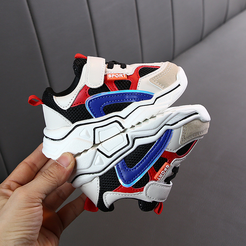 Style mesh Casual Shoes Kid Boy School Action Leat