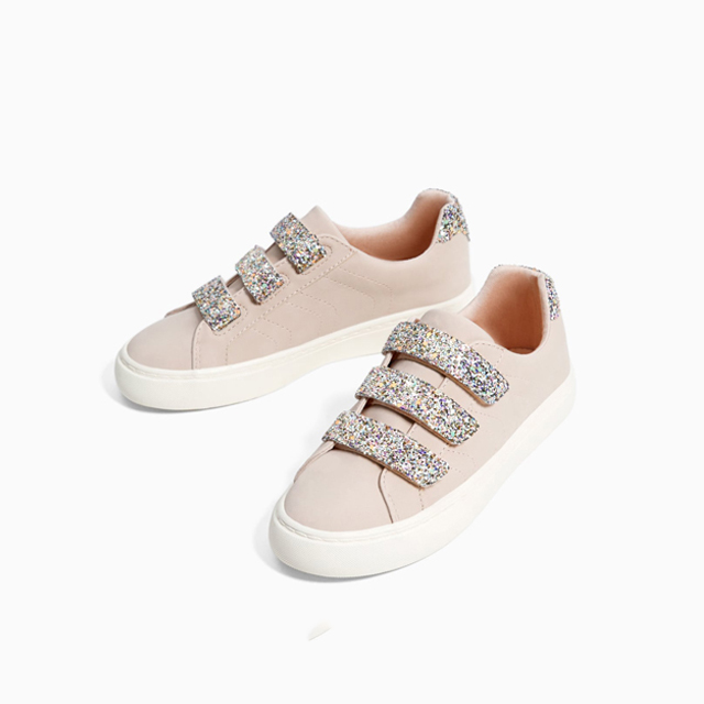 Customized Glitter Flat School Children Walking Co