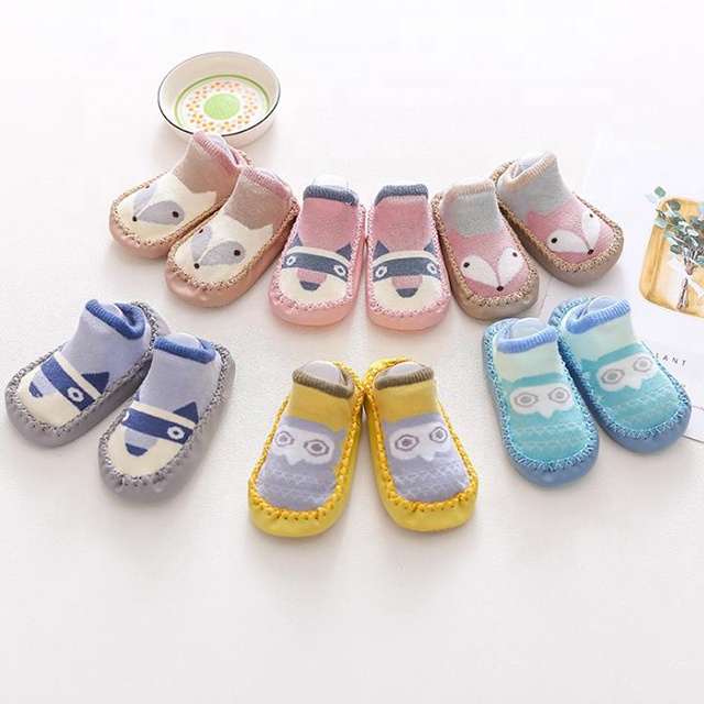 Wholesale Rubber Sole Anti Slip Infant Toddler Soc