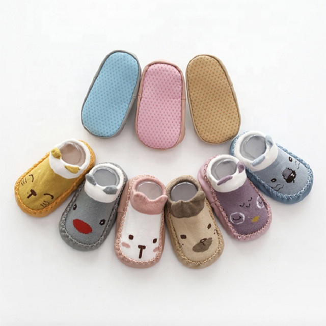 Wholesale Rubber Sole Anti Slip Infant Toddler Soc