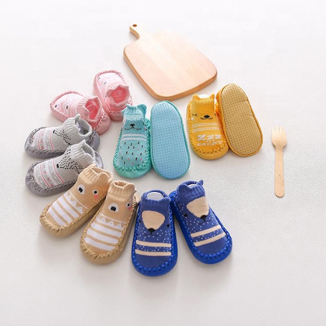 Wholesale Rubber Sole Anti Slip Infant Toddler Soc