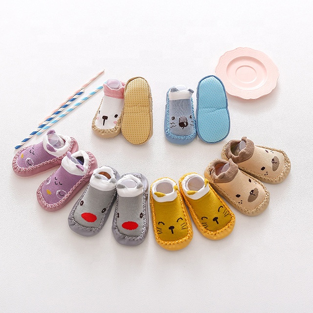 Wholesale Rubber Sole Anti Slip Infant Toddler Soc