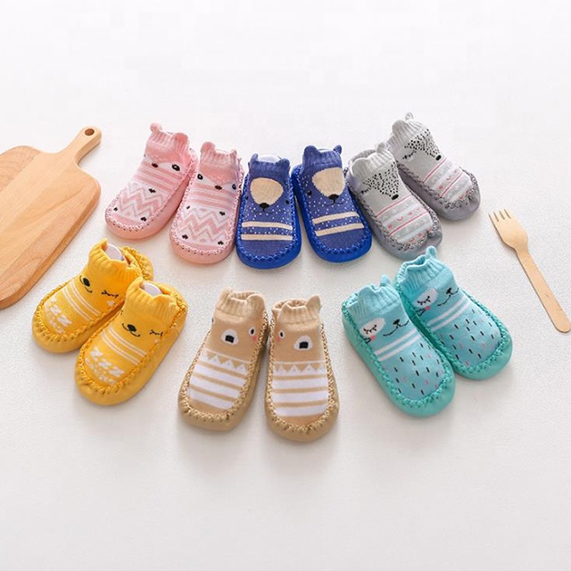 Wholesale Rubber Sole Anti Slip Infant Toddler Soc